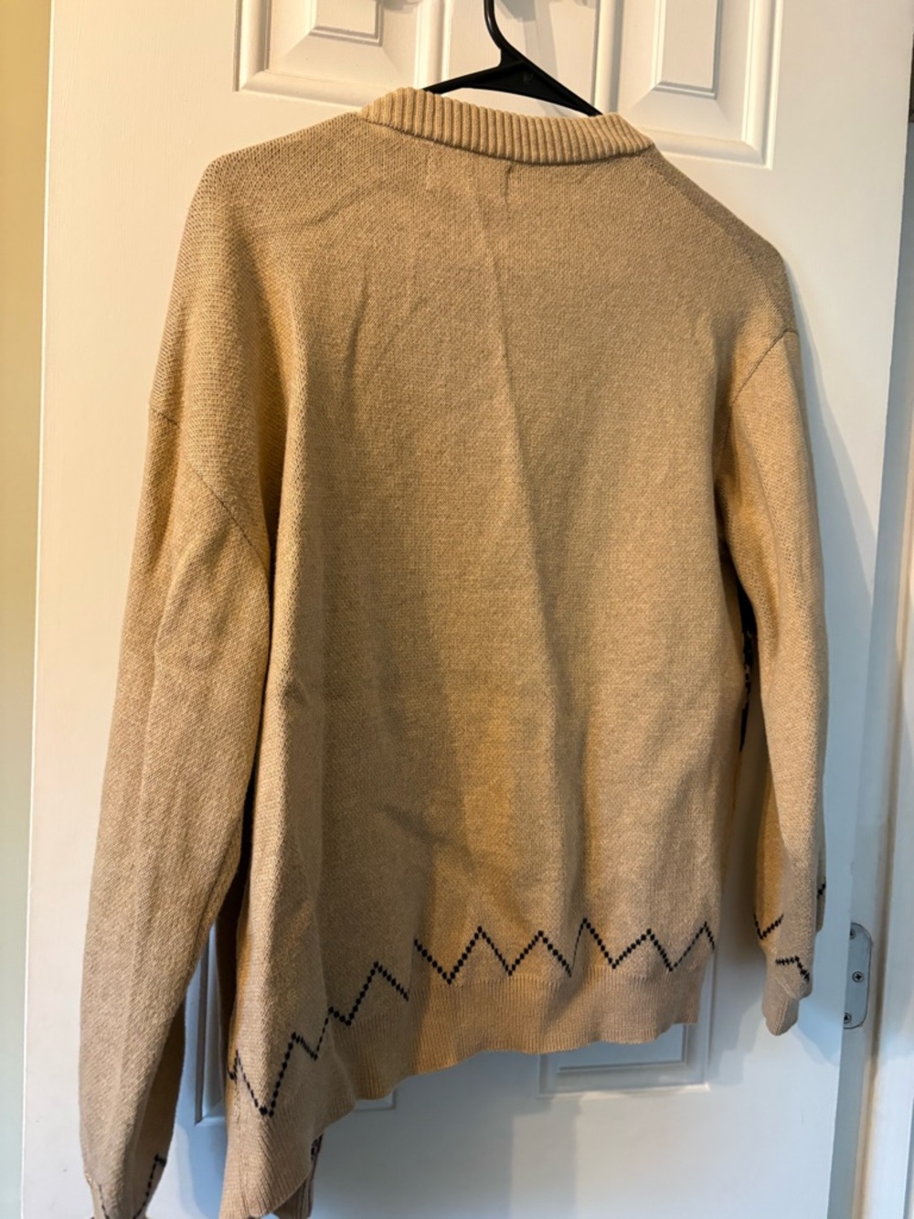 Old Navy Beige/Tan Open Knit Cardigan - Picture 3 of 4